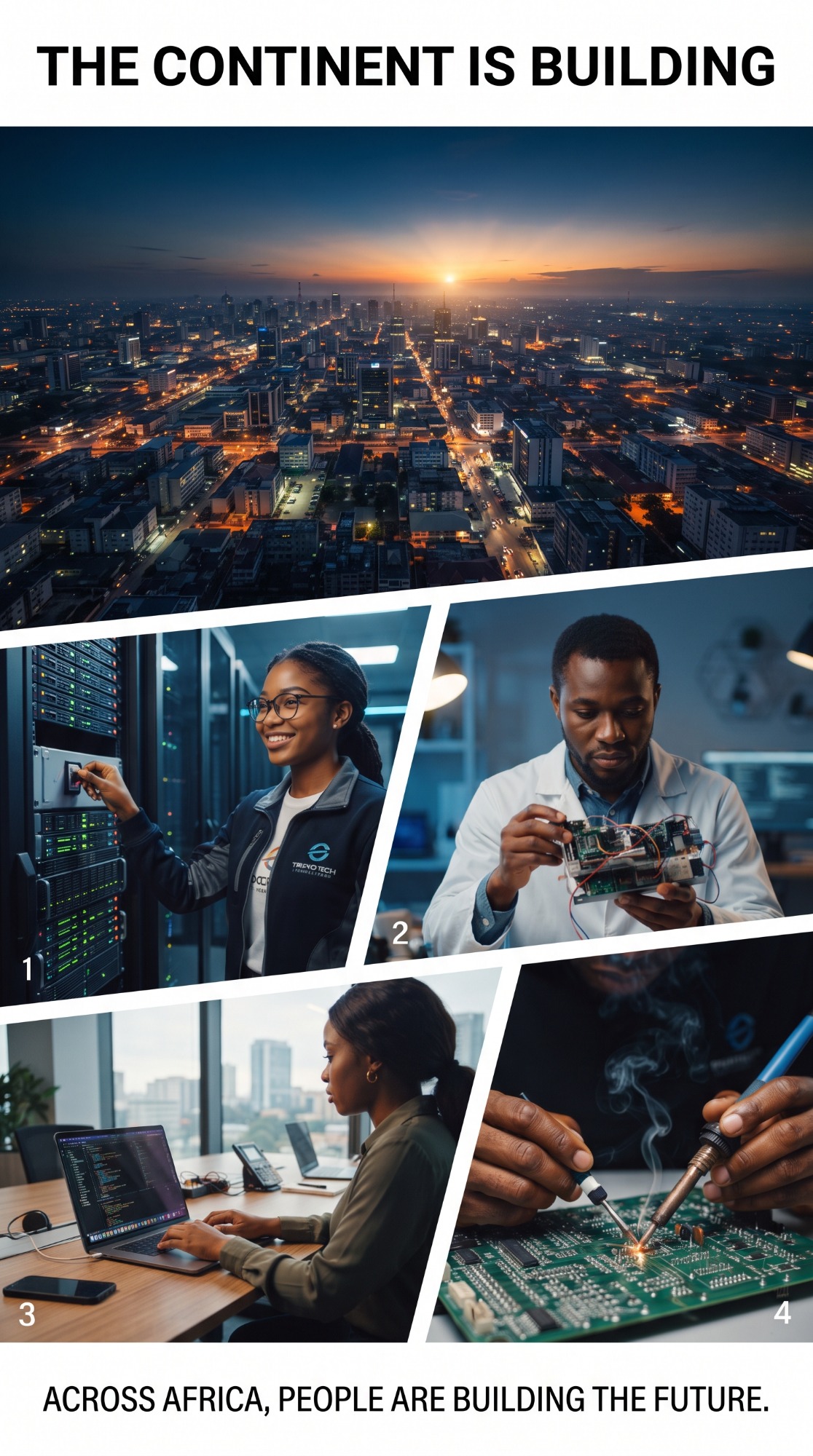 Somewhere in Lagos, Nairobi, Accra — someone just fixed a problem nobody asked them to fix. After that, no stage, no spotlight. Just quiet, brilliant work. Nuodex exists so builders like that don't…