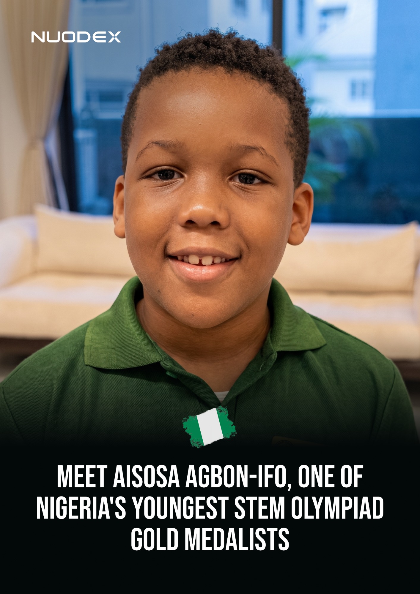 At just six years old, Aisosa Agbon-Ifo is already making history. 🇳🇬 After becoming Nigeria's youngest STEM Olympiad Mathematics gold medalist at age five by winning the Grade 1 category in 2025,…
